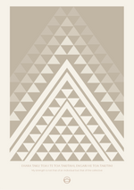 Toa Takitini - Digital Print