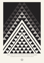 Toa Takitini - Digital Print