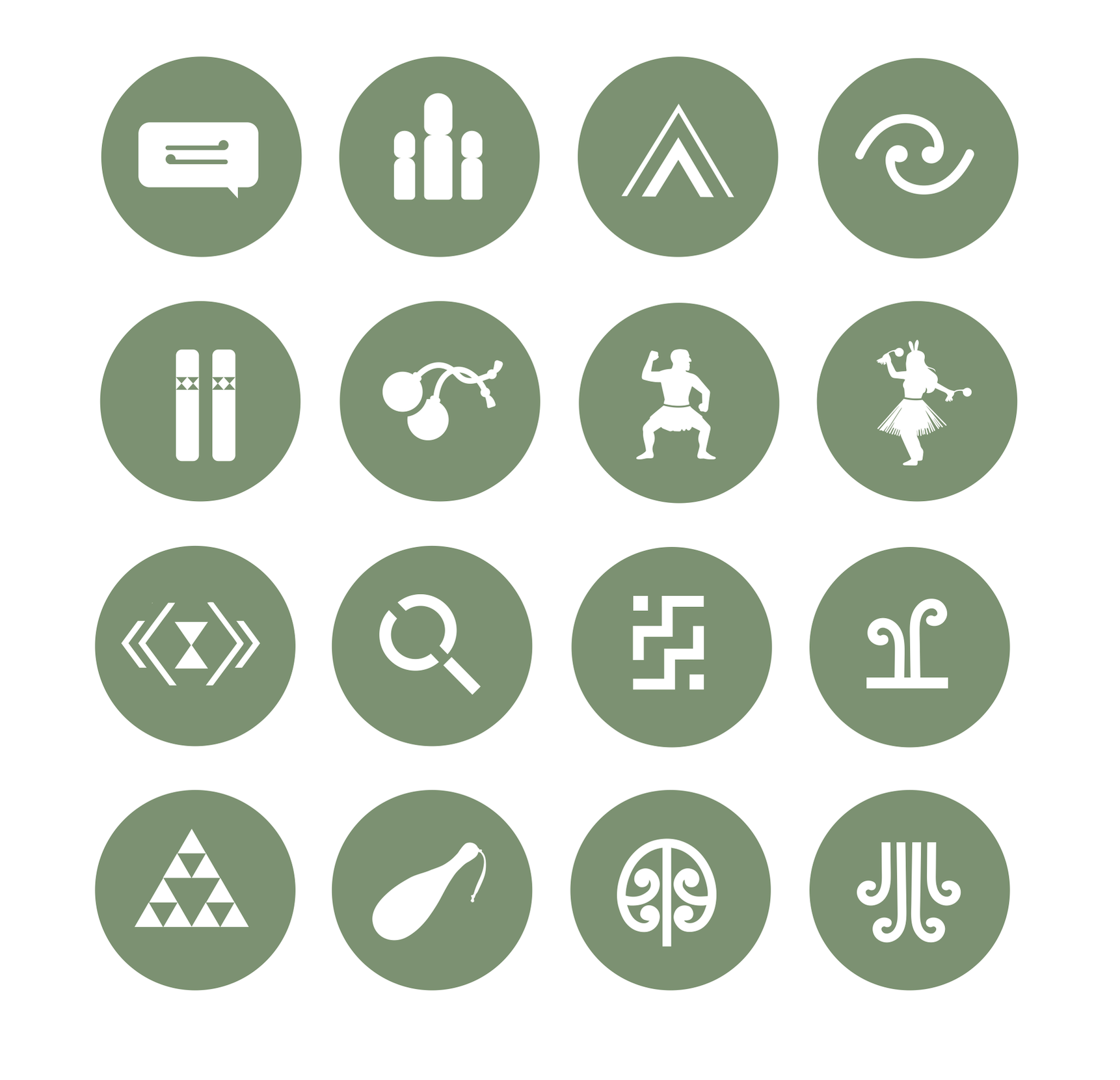 Māori Designed Icon Pack 02
